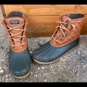 Sperry Saltwater Quilted Duck Boots